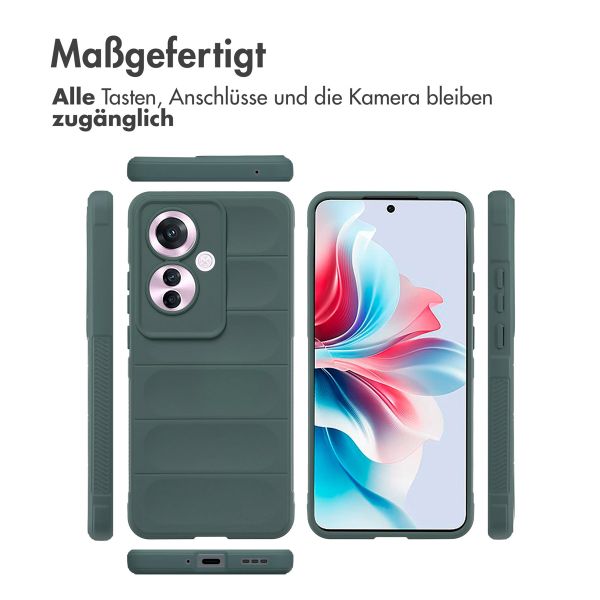 imoshion EasyGrip Backcover Oppo Reno 11 F - Dunkelgrün