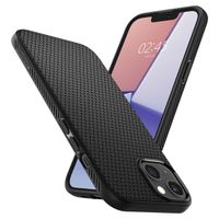 Spigen Liquid Air™ Backcover Apple iPhone 13 - Schwarz
