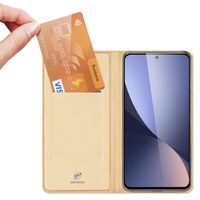 Dux Ducis Slim TPU Klapphülle für das Xiaomi 12 Lite - Gold