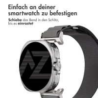 Accezz Nylon Alpine Armband für Samsung Galaxy Watch Ultra 2 (2026) / Ultra (2024/2025) - Dark Grey