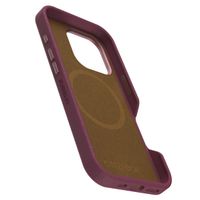 OtterBox Symmetry Cactus Leder Back Cover MagSafe für das iPhone 16 pro - Maroon Bells