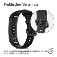 imoshion Silikonband für das Honor Band 4 - Schwarz