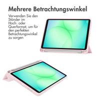 imoshion Trifold Hardcase Klapphülle Samsung Galaxy Tab A11 Plus - Rosa