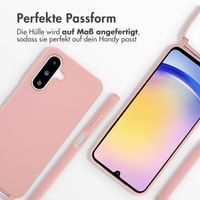 imoshion Silikonhülle mit Band Samsung Galaxy A26 - Sand Pink