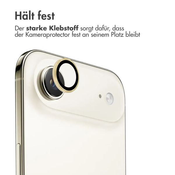 imoshion 2er Pack Kameraobjektivschutz für das Apple iPhone Air - Hellgold