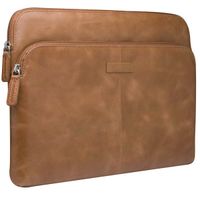 dbramante1928 Skagen Pro+ Sleeve - Laptop Hülle 14 Zoll - Laptop Sleeve - Echtes Leder - MacBook Pro 14 Zoll - Tan