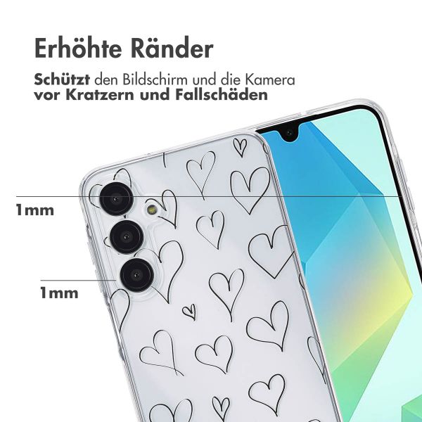 imoshion Design Hülle Samsung Galaxy A16 - Hearts