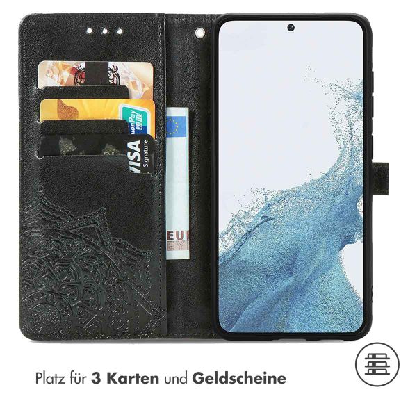 imoshion Mandala Klapphülle Samsung Galaxy S23 - Schwarz
