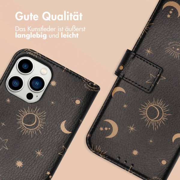 imoshion Design Klapphülle Apple iPhone 12 (Pro) - Sky Black