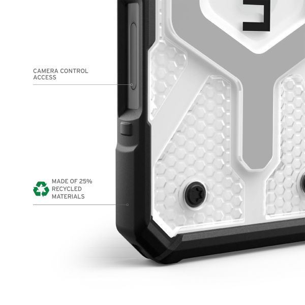 UAG Pathfinder Case MagSafe für das iPhone 16 Plus - Ice