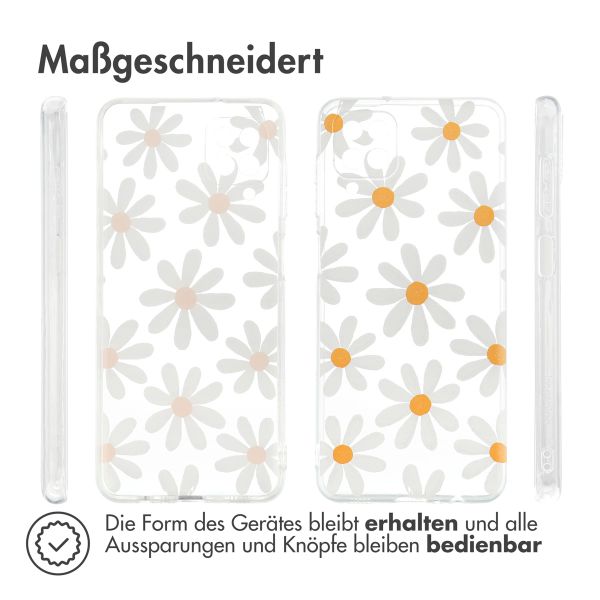imoshion Design Hülle Samsung Galaxy A12 - Daisy Flower