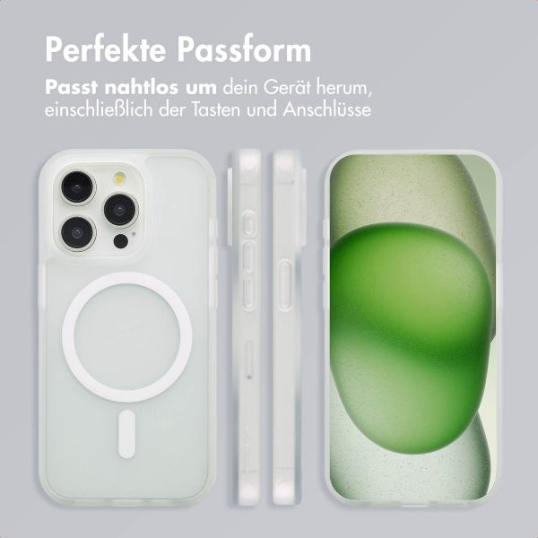 imoshion Color Guard Back Cover mit MagSafe für das iPhone 15 Pro - Weiß