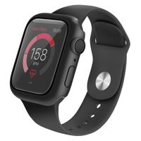 Uniq Nautic Apple Watch Hülle mit Wasserdichtem Gehärtetem Glas-Displayschutz für die Apple Watch 4-6 / SE - 40 mm - Midnight Black