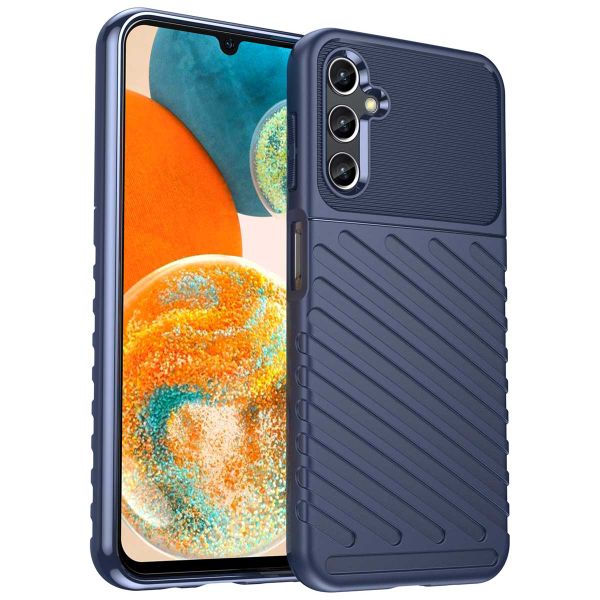 imoshion Thunder Backcover für das Samsung Galaxy A14 (5G/4G) - Dunkelblau