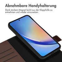 Accezz Premium Leather 2 in 1 Wallet Bookcase für das Samsung Galaxy A35 - Braun