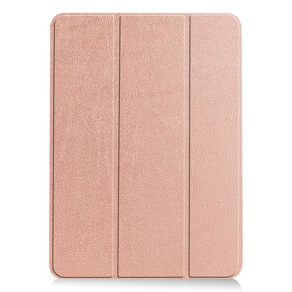 imoshion Trifold Klapphülle für das iPad Air 11 Zoll (2024) M2 / Air 5 (2022) / Air 4 (2020) - Roségold