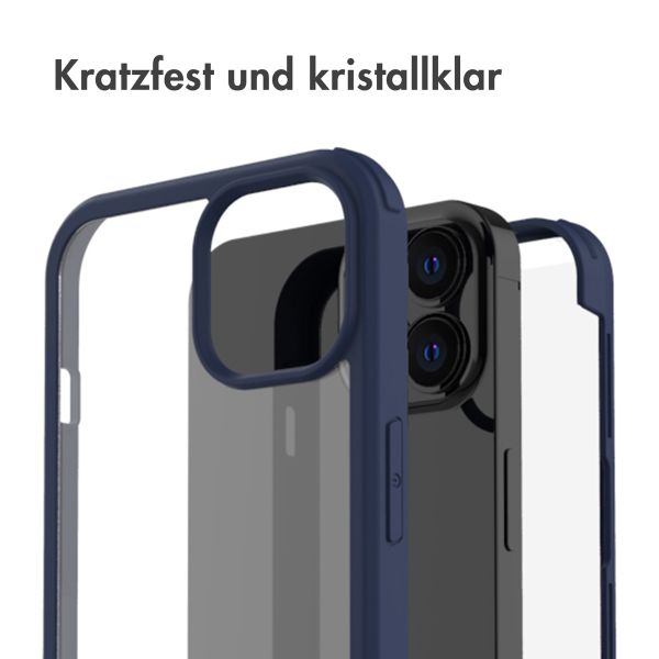 Accezz 360° Rundumschutzhülle für das Apple iPhone 14 Pro Max- Blau
