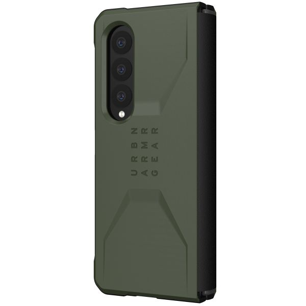 UAG Civilian Backcover für das Samsung Galaxy Z Fold 4 - Grün