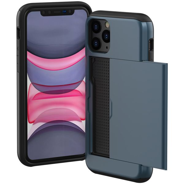 imoshion Backcover mit Kartenfach für das iPhone 11 Pro - Dunkelblau