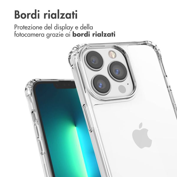 imoshion Back Cover mit Band + Armband Apple iPhone 13 Pro - Perlenherzen