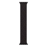 Apple Geflochtenes Solo Loop für die Apple Watch | 44/45/46/49 mm - Größe 4 - Black Unity