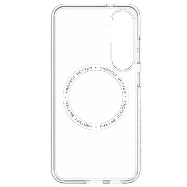 ZAGG Crystal Palace Snap Backcover MagSafe Samsung Galaxy S25 - Transparent