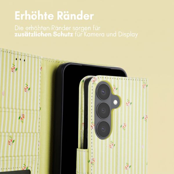 imoshion Design Klapphülle Samsung Galaxy S26 - Garden Stripes
