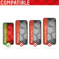 Displex Bildschirmschutzfolie Real Glass Full Cover für das Apple iPhone 12 Mini