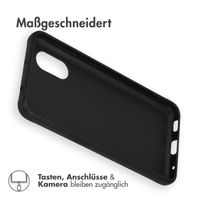 Accezz Color TPU Hülle Samsung Galaxy Xcover 5 - Schwarz