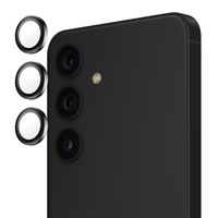 PanzerGlass Kameraprotektor Hoops Optic Rings für das Samsung Galaxy S25 - Schwarz