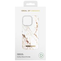 iDeal of Sweden Fashion Back Case Apple iPhone 15 Pro Max - Carrara Gold