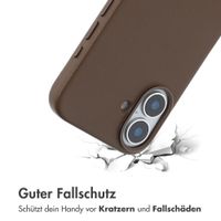 Accezz MagSafe Leather Backcover Apple iPhone 16 - Kaffeebraun