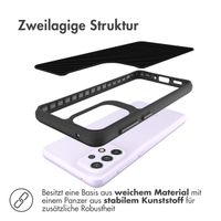 imoshion Rugged Hybrid Carbon Case Samsung Galaxy A33 - Schwarz