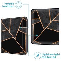 imoshion Design Slim Hard Case Sleepcover mit Stand Kobo Sage / Tolino Epos 3 - Black Graphic