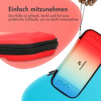 imoshion ﻿Schale für Nintendo Switch – Hülle für Nintendo Switch / Switch OLED – Blau / Rot