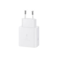 Samsung Original Super Fast Charging Adapter USB-C Ladegerät – 45 Watt – Weiß