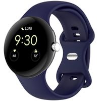 imoshion Silikonband für das Google Pixel Watch / Watch 2 / Watch 3 (41 mm) - Größe S - Dunkelblau