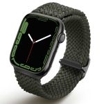 Uniq Aspen Geflochtenes Armband für die Apple Watch Series 1 bis 10 / SE / Ultra (2) (44/45/46/49 mm) - Zypressengrün