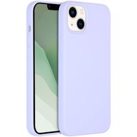 Accezz Liquid Silikoncase für das iPhone 14 Plus - Violett