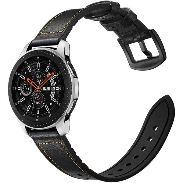 imoshion Echtes Lederband Watch 46/Gear S3 Frontier/S3 /3 45mm