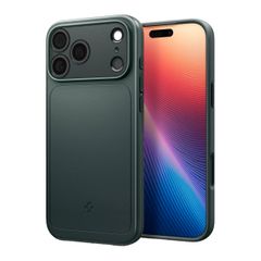 Spigen Thin Fit Backcover mit MagSafe Apple iPhone 17 Pro - Abyss Green