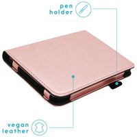 imoshion Vegan Leather Klapphülle Kobo Clara Colour / BW - Rosé gold