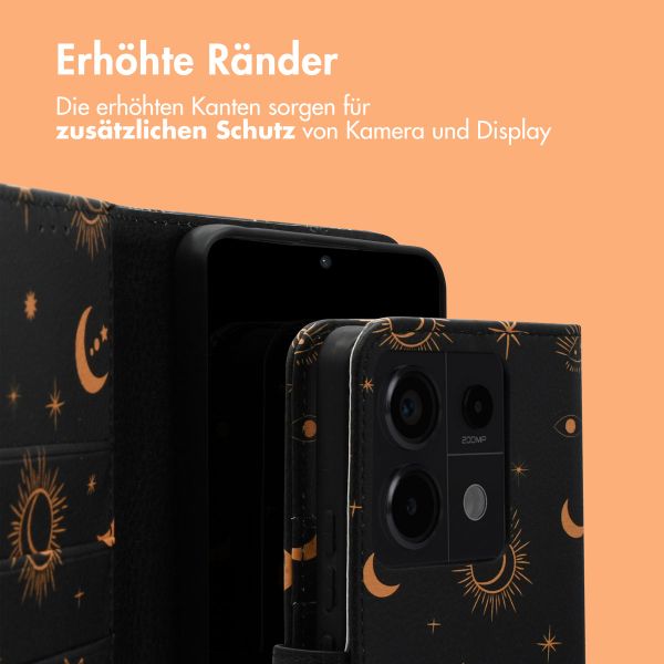 imoshion Design Klapphülle Xiaomi Redmi Note 13 Pro (5G) / Poco X6 - Sky Black