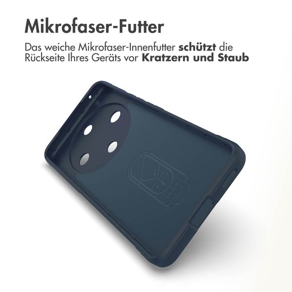 imoshion EasyGrip Back Cover für das Honor Magic 6 Lite - Dunkelblau