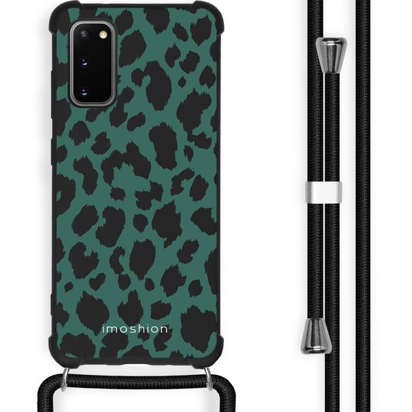 imoshion Design Hülle mit Band für das Samsung Galaxy S20 - Panther Illustration