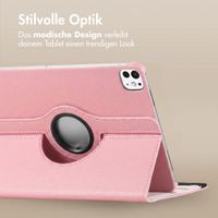 imoshion 360° drehbare Klapphülle Apple iPad Air 11 Zoll (2026) M4 / (2025) M3 / (2024) M2 / Air 5 (2022) / Air 4 (2020) / Pro 11 (2018/2020) - Rosa