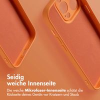 imoshion Color Back Cover mit MagSafe Apple iPhone 14 Pro - Neon Orange