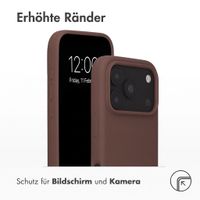 Accezz Liquid Silikoncase mit MagSafe Apple iPhone 18 Pro / 17 Pro - New Tea Brown