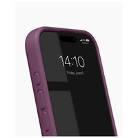 iDeal of Sweden Soft Swirl Silicone MagSafe Hülle Apple iPhone 16 Pro - Velvet Plum
