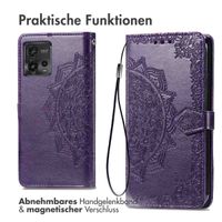 imoshion Mandala Klapphülle Motorola Moto G72 - Violett